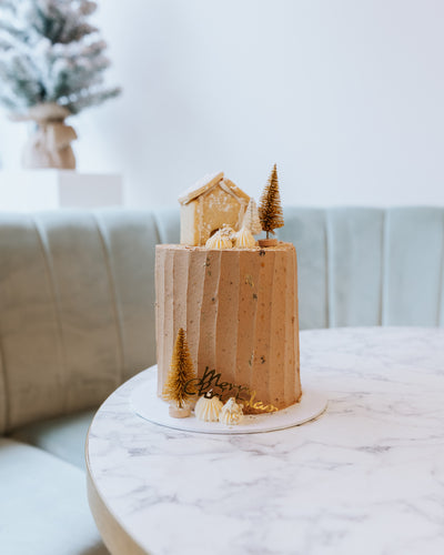 Sticky Toffee Pudding Yule Log