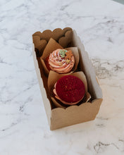 Load image into Gallery viewer, Little gifting cupcakes (multiple topper options)