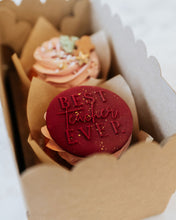 Load image into Gallery viewer, Little gifting cupcakes (multiple topper options)