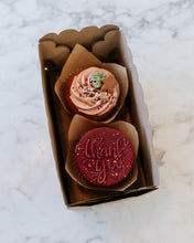 Load image into Gallery viewer, Little gifting cupcakes (multiple topper options)