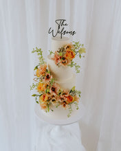 Load image into Gallery viewer, Classic Floral Cake (multi-tier)