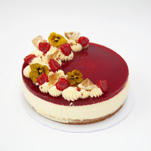 Raspberry Lemonade Cheesecake