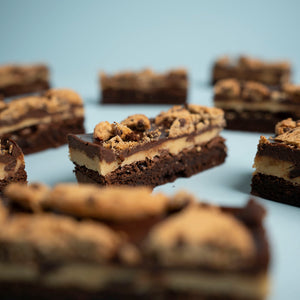 Cookie Dough Brownie Bars