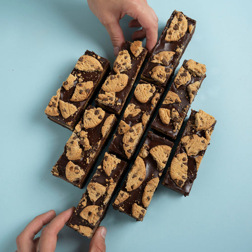 Cookie Dough Brownie Bars