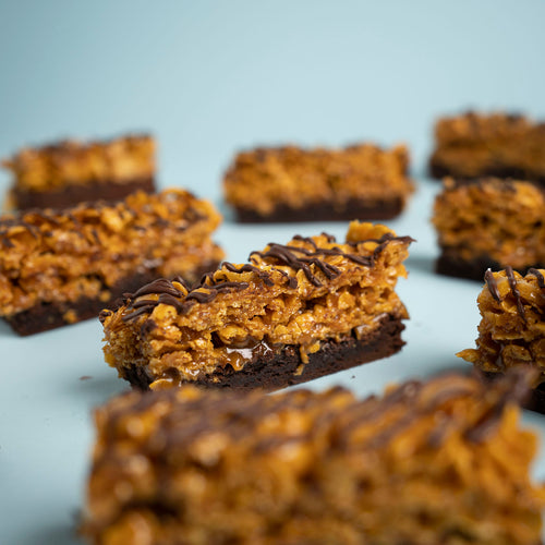 Caramel Cornflake Bars
