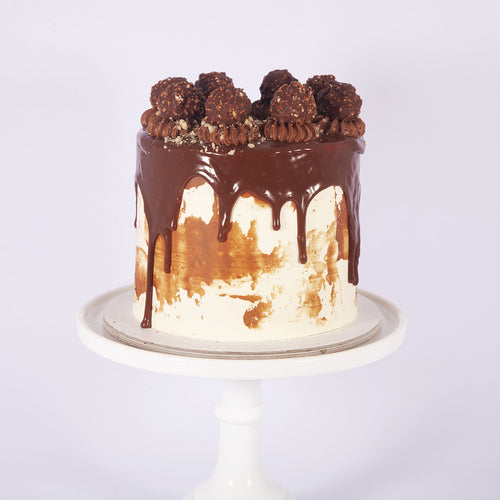 HAZELNUT PRALINE CAKE